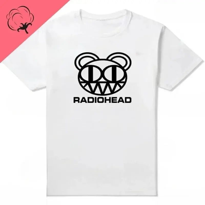 Radiohead T Shirt Men Vintage Classic Tees North America Tour Rock Boy women&