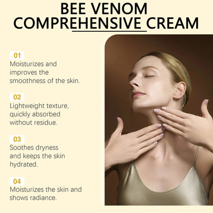 Bee Venom Skin Moisturizer Nourish Dryness Skin Anti Cellulite Firming Brightening Smoothing Body &amp; Face Care Creams Non-Greasy