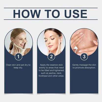 Retinol Hyaluronic Acid Stick Anti Wrinkle Tighten Pores Firming Lifting Plump Skin 24H Moisturizing Anti Aging Korean Care Balm