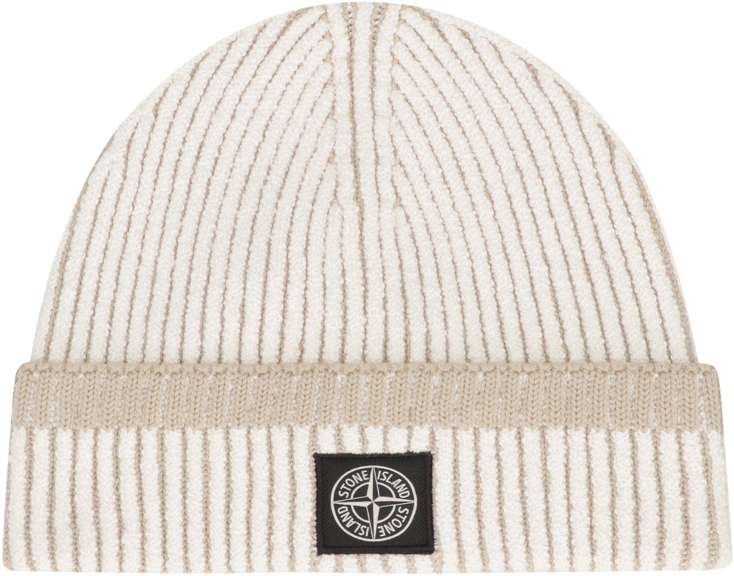 STONE ISLAND Ribbed Knit Hat - Men&