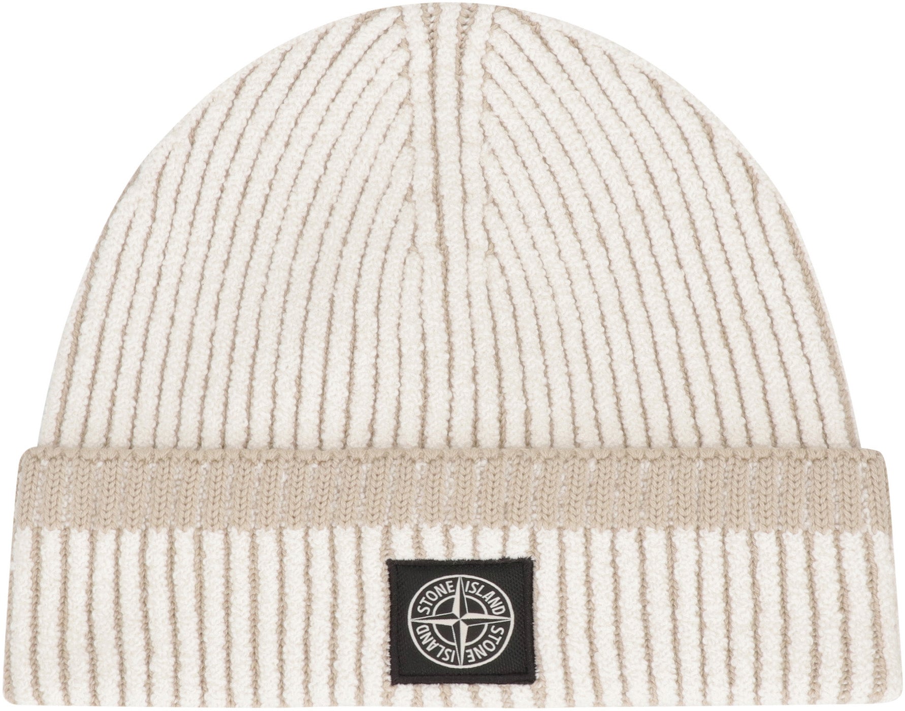 STONE ISLAND Ribbed Knit Hat - Men&