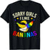 "Sorry Girl I Love Banana" Fun LGBTQ Gay Pride T-shirts Men Short Sleeve Fashion Streetwear Tshirts SHOPEZRA L.L.C.