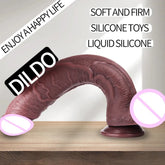 Realistic Dildo for Women Men  Liquid Silicone Simulation Penis Butt Plug Thick Dick Sex Shop Big Peni Anal Penetration Sex Toys SHOPEZRA L.L.C.