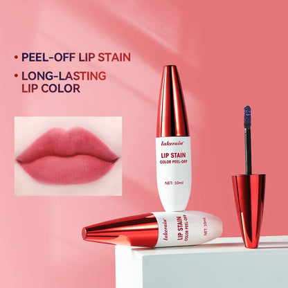 Lip Stain Peel Off 24 Hours Water Resistant Lipsticks Makeup Liquid Lipstick Matte Lipstick for Lips Stick Free Shipping Ink