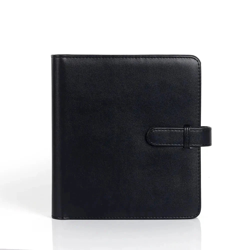 Square photo album with 288 card slots, solid color PU cover, suitable for Instax Sq and Kodak Mini 3 Square camera photos.