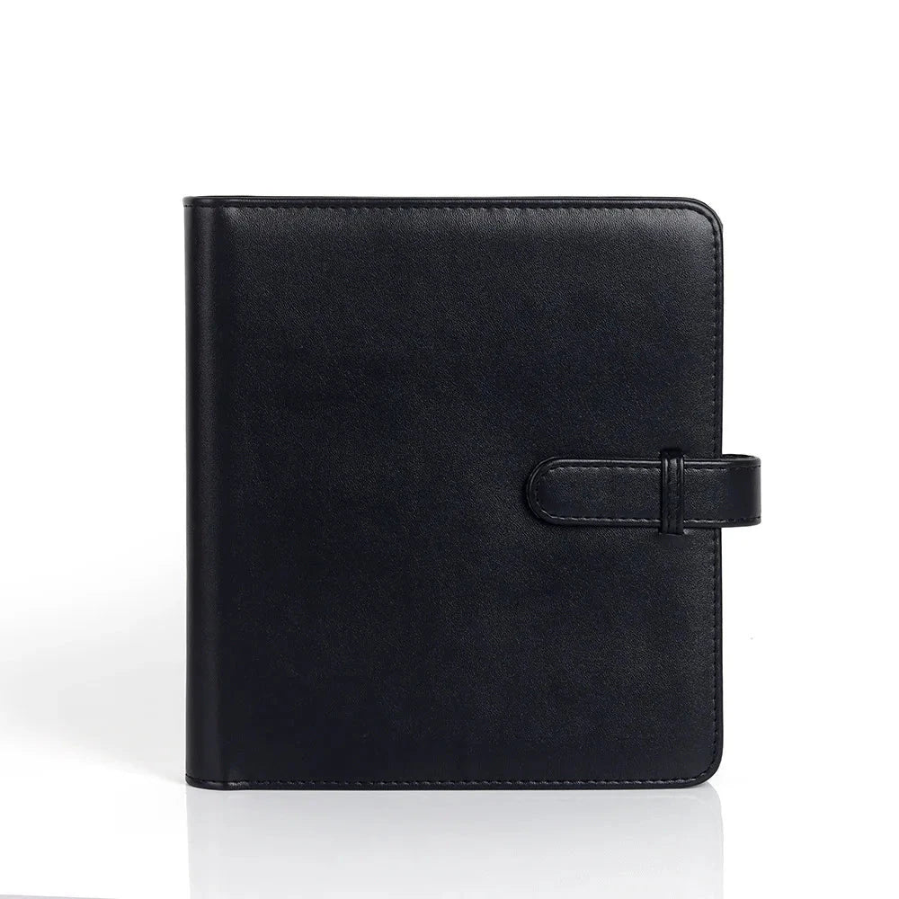 Square photo album with 288 card slots, solid color PU cover, suitable for Instax Square and Kodak Mini 3 Square camera photos.