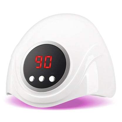 72W UV LED Nail Lamp 24 LEDs Nail Dryer with Infrared Sensor Quick-drying Manicure Lamp UV Cabin for Nail Salon Nail Art Tools
