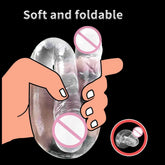45cm Double-Headed Realistic Long Dildo, Suitable for Lesbian Couples, Gay Men, and Adults as a Sex Toy or Anal Toy SHOPEZRA L.L.C.