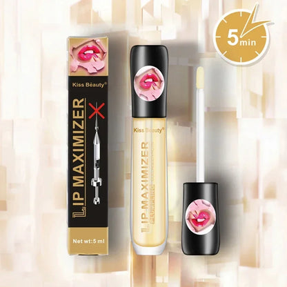 1/2PCS Transparent Lip Gloss Plumping Lip Oil - Moisturizing Repairing Fine Line Reducer Brighten Enhance Lip Serum for Lip Care