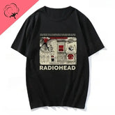 Radiohead T Shirt Men Vintage Classic Tees North America Tour Rock Boy women&