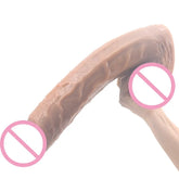 FAAK 16.5in huge long dildo realistic penis massive cock sex toys for women anal massage masturbator clitoral stimulate sex shop SHOPEZRA L.L.C.