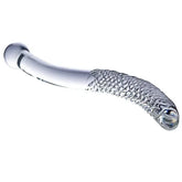 Sex Double Ended Crystal Glass Dildo Artificial Penis Granule Spiral G Spot Massager Adult Game Sex Toys for Woman Gay SHOPEZRA L.L.C.