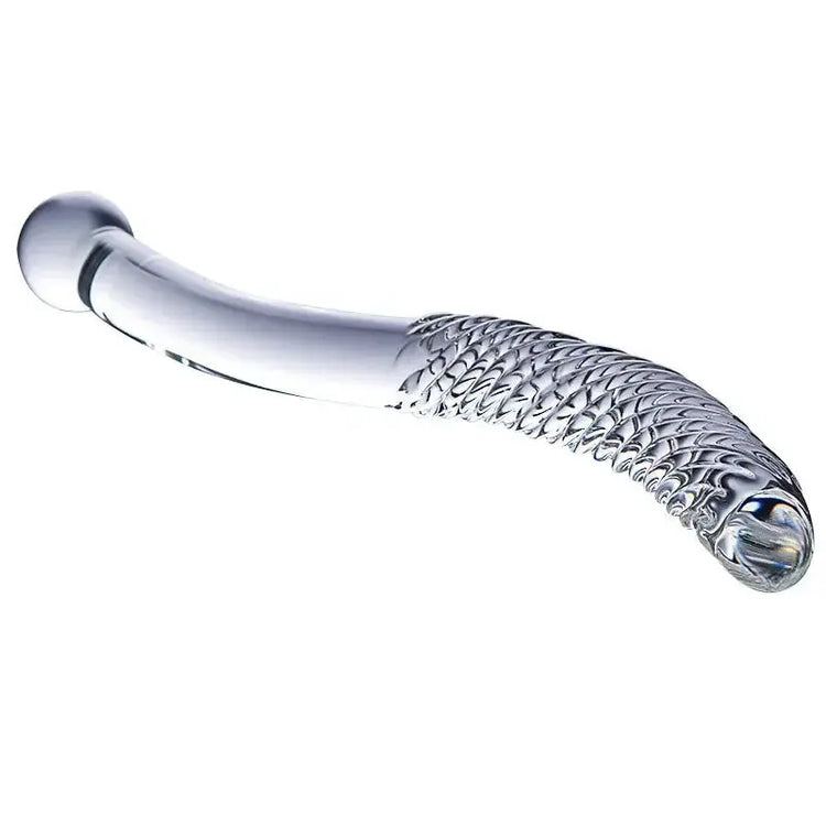 Sex Double Ended Crystal Glass Dildo Artificial Penis Granule Spiral G Spot Massager Adult Game Sex Toys for Woman Gay SHOPEZRA L.L.C.