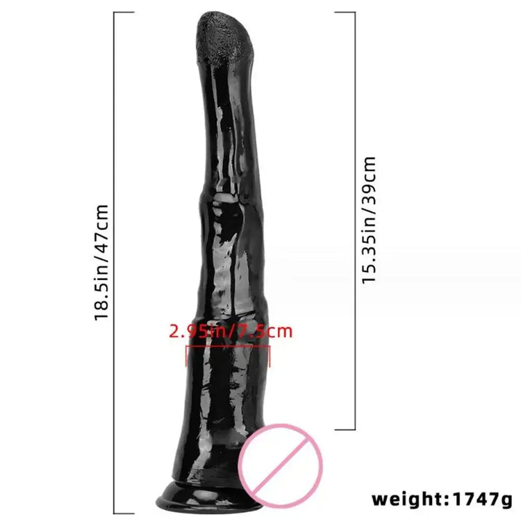 Super Long Horse Dildo Realistic Animal Penis with Suction Cup Anal Dildo Vagina G-spot Stimulat Big Dick Sex Toys for Women Men SHOPEZRA L.L.C.