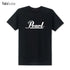 Fashion Drums Brand Men T Shirts Summer New Pearl T Shirt O-neck Short Sleeve Cotton Music T-shirts Top Tees SHOPEZRA L.L.C.