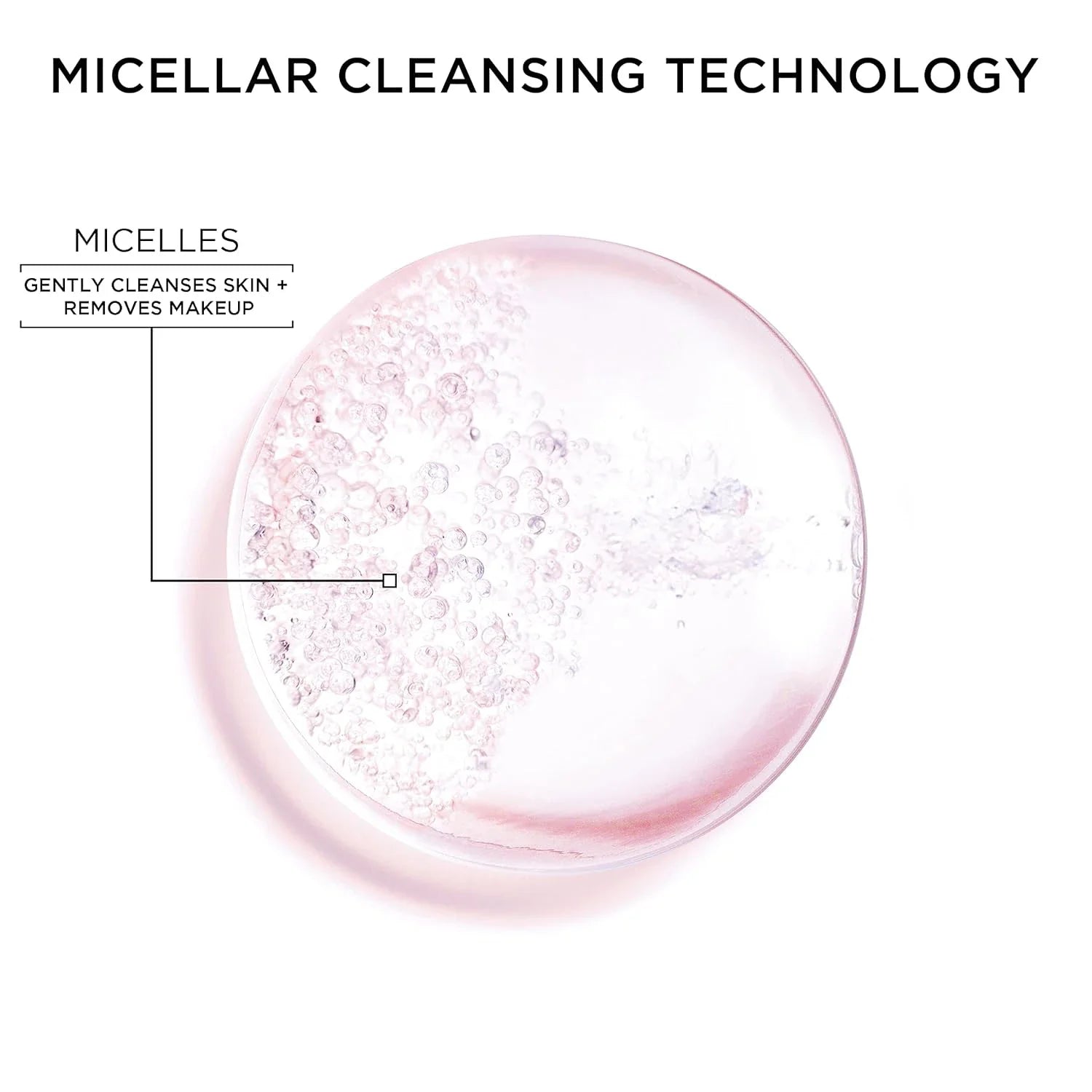 Water Ice Levin Micellar Water: All-in-1 Cleanser &amp; Makeup Remover. No Rinse, No Rub, For Sensitive Skin. 125g.