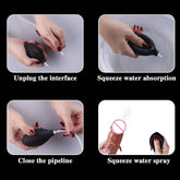 Squirting Dildo Sex Toys for Women Realistic Ejaculating Penis Female Masturbator Soft Silicone With Suction Cup Big Dick Adult SHOPEZRA L.L.C.