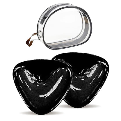 Double-Sided Sticky Bra Pads Women Summer Ultra Instant Push Up Bra Pads Reusable Padded Inserts Strapless Lift For Swimsuit