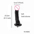 Lifelike Dildo Attachment for Sex Machine with 3 XLR Connector G Spot Sex Toys for Women Masturbation SHOPEZRA L.L.C.