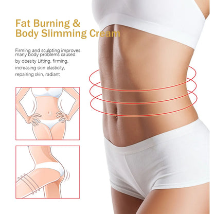 EELHOE Body Firmiing Cream Full Sculpting Anti Cellulite Belly Lasting Tightening Cream Nourishing Body Oil Massaging Cream 30g