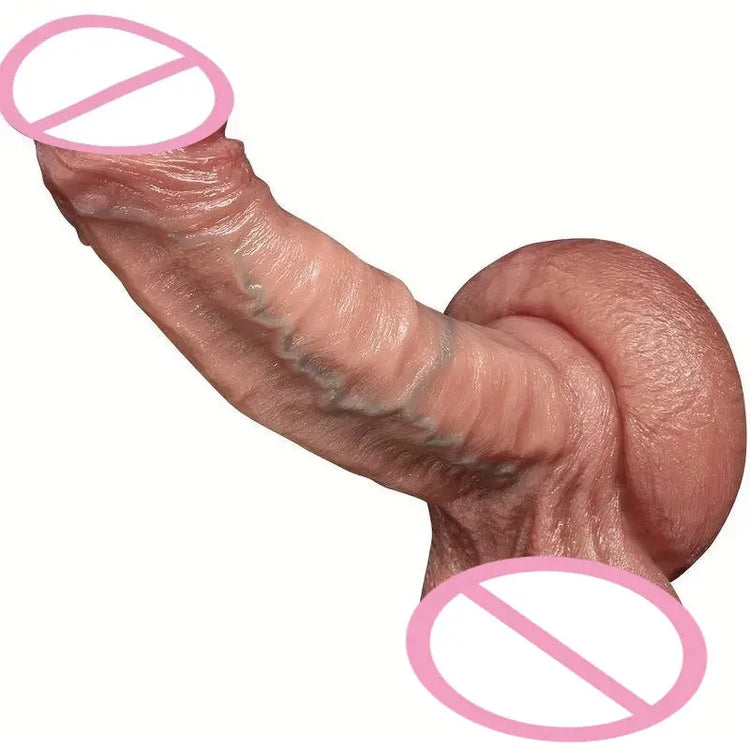 Sex Toys  Penile Prosthesis Thick Penis Dildo Sexy Adult Cock Dick Soft Realistic Skin Feel Human Penis Sexual Dildos For Woman SHOPEZRA L.L.C.