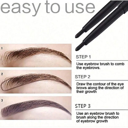 5-Pack Waterproof &amp; Sweat-Proof Black Eyeliner Pencil -Long-Lasting, Smudge-ProofFor Bold Eye Makeup, EasyGlide Formula for Perf