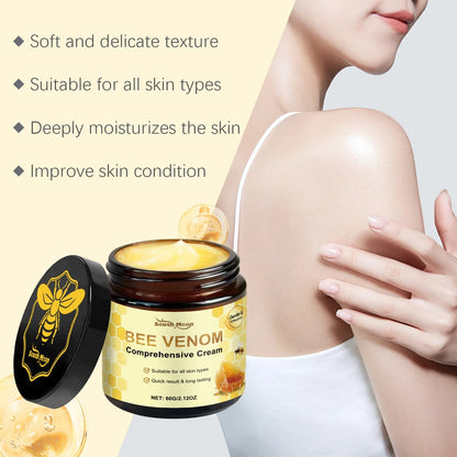 Bee Venom Skin Moisturizer Nourish Dryness Skin Anti Cellulite Firming Brightening Smoothing Body &amp; Face Care Creams Non-Greasy