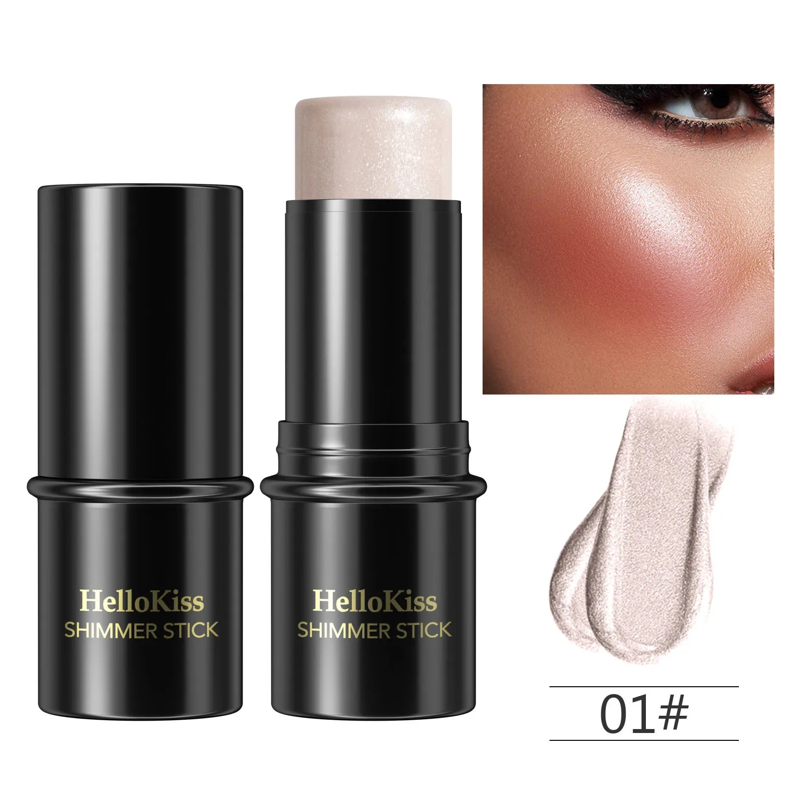 Highlighting&amp;Bronzer Stick Face Brightening Blusher Rouge Concealer Pen Long Lasting Corrector Nose Shadow Contouring Cosmetics