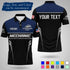 Mens Customizable Mechanic Work Polo Shirts Personalized Text And Logo Short Sleeve Tops 2026 Summer Breathable Sports POLO Tops SHOPEZRA L.L.C.