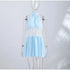 Women Pant Set Sheer Layers Spaghetti Strap Backless Lace Top Straps Solid Loose Straight Elastic Hem Fashion Beach Chic Suits SHOPEZRA L.L.C.