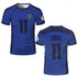 ISAGI 3D Print Sports Quick-dry Breathable Men T-Shirt Anime Cosplay Harajuku Football Team Training Parent-child Short Sleeve SHOPEZRA L.L.C.