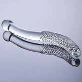 Sex Double Ended Crystal Glass Dildo Artificial Penis Granule Spiral G Spot Massager Adult Game Sex Toys for Woman Gay SHOPEZRA L.L.C.
