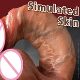 Sex Toys  Penile Prosthesis Thick Penis Dildo Sexy Adult Cock Dick Soft Realistic Skin Feel Human Penis Sexual Dildos For Woman SHOPEZRA L.L.C.