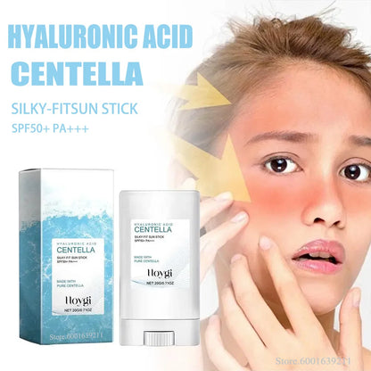 Sunscreen Stick SPF46 – Hyaluronic Acid Moisturizing Nourishing UV Repair for Outdoor