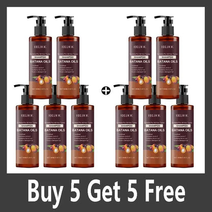Batana Hair Shampoo Prevent Dryness Smoothing Reduce Spilt Ends Oil Control Nourishing Repair Cracked Hair Shampoo