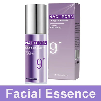 9+ NAD+ PDRN Lifting-sil Essence for Women Firming, Fade Fine Lines NAD+ Serum&amp; Toner for Brightening Skin 50ML