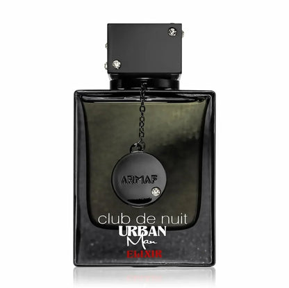 Armaf Club De Nuit Urban Man Elixir EDP 3.6oz – Bold Woody Amber Cologne, Gift for Halloween, Thanksgiving &amp; Christmas