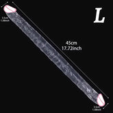 Double Headed Realistic Dildo Long Penis Double Penetration Adult Sex Toys for G Spot Vagina Anal Sex Designed for Lesbian Women SHOPEZRA L.L.C.