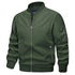 TACVASEN Spring Fall Thin Bomber Jackets Mens Jacket Lightweight Casual Windbreaker Zip Pockets Coats Biker Outwear Outdoor Male SHOPEZRA L.L.C.