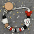 2026 Custom Name Baby Pacifier Clips Chain Silicone Beads Teether Toys Dummy Holder Russian English Name Pacifier Chain Newborn SHOPEZRA L.L.C.