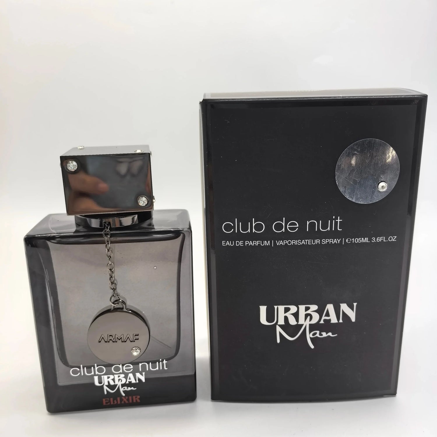 Armaf Club De Nuit Urban Man Elixir EDP 3.6oz – Bold Woody Amber Cologne, Gift for Halloween, Thanksgiving &amp; Christmas