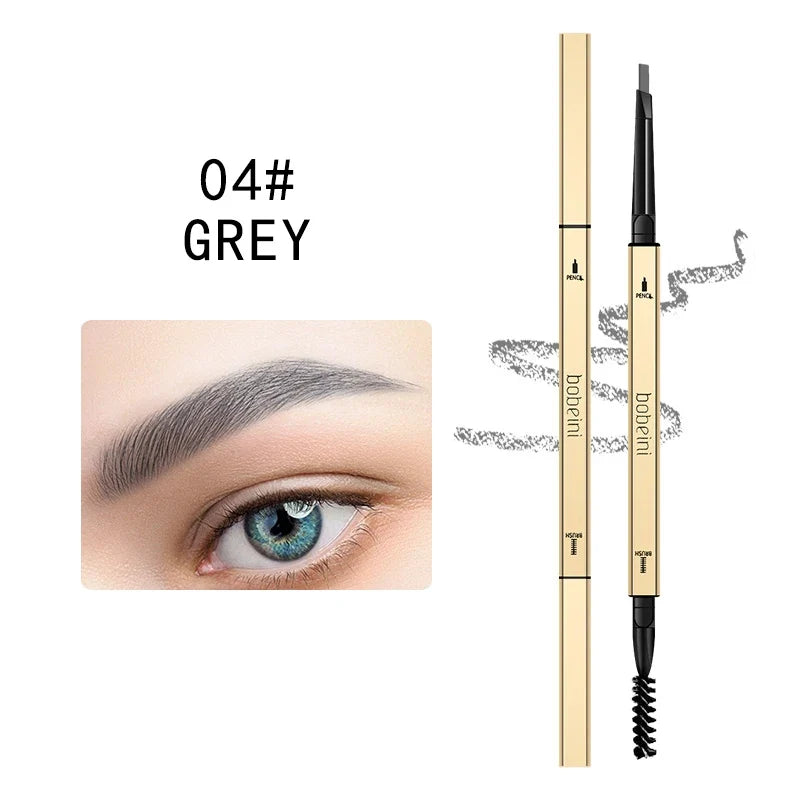 Dual-Ended Waterproof Eyebrow Pencil – Precise, Long-Lasting &amp; Smudge-Proof Brow Makeup
