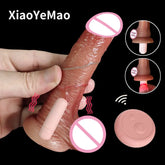 Realistic Heating Dildo Remote Control Vibrators for Women Dildo Vibration Sex Machine Telescopic Electric Dildo Penis Sex Toys SHOPEZRA L.L.C.