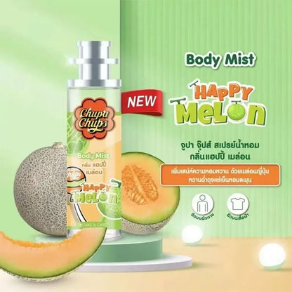 Chupa Chups Body Mist 100ml Refreshing Fruity Fragrance Long-lasting Sweet Scent Melon Apple Grape Berry Flavors Women Perfume