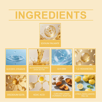 Lemon Turmeric Kojic Acid Soap Massage Handmade Soap For Bath For Deep Cleansing Exfoliation Body Moisturizing Smooth Body Care