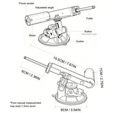 45mm Stroke Portable Dildo Sex Machine Kit Shipped In Carton with Flesh Colored Dildo Female Masturbation Device 30-300RPM SHOPEZRA L.L.C.