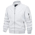 TACVASEN Spring Fall Thin Bomber Jackets Mens Jacket Lightweight Casual Windbreaker Zip Pockets Coats Biker Outwear Outdoor Male SHOPEZRA L.L.C.