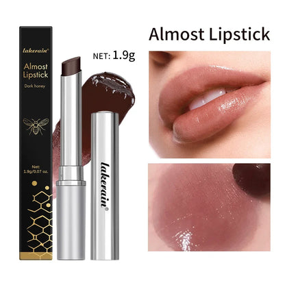 Honey Lipstick Pink Tinted Lip Balm Honey Powerful Lip Repulper Remove Dark Lips Lipbalm Exfoliating for Lips