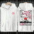 Plum blossoms that can withstand severe cold Print  Mans Retro Loose Hoodie  Fleece Warm Fashion Hoody Unisex Basics Clothing SHOPEZRA L.L.C.