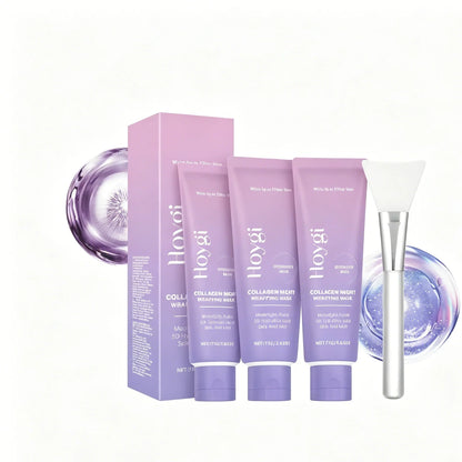 Korean Skincare Collagen Peel Off Facial Mask,Instant Glow&amp;Glass Skin,Pore Cleansing&amp;Firming,Smooth Fine Lines&amp;Removes Impuritie